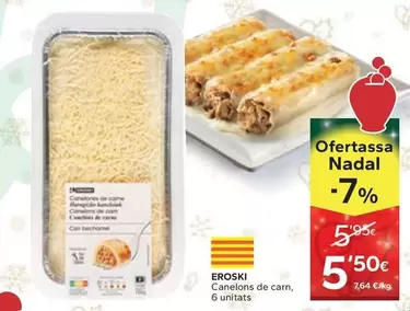 Eroski - Canelons De Carn