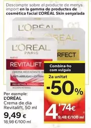 L'Oréal - Crema De Dia Revitalift