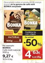 Nestlé - Bonka Cafe Molt Natural