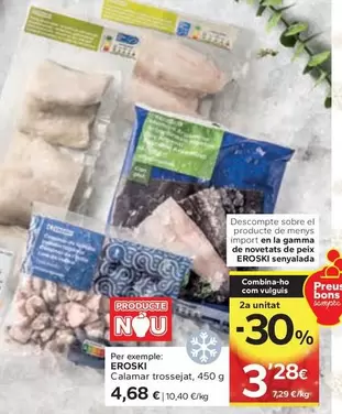 Eroski - Calamar Trossejat