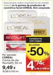 L'Oréal - Crema De Dia Revitalift