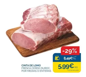 duroc - Cinta De Lomo