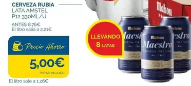 Mahou - Cerveza Rubia