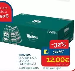 Mahou - Cerveza Clasica Lata