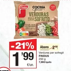 Findus - Verdures Per Sofregit