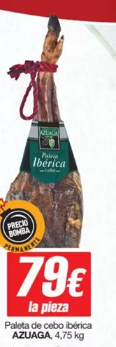 azuaga - Paleta De Cebo Iberica