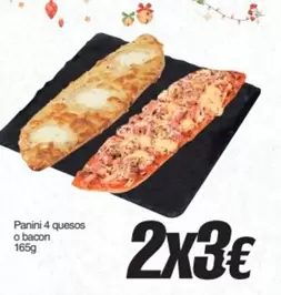 Panini - 4 Quesos O Bacon