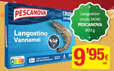 Pescanova - Langostino Crudo 24/40