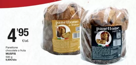 Panettone Chocolate O Fruta
