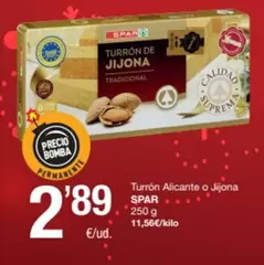 Spar - Turrón Alicante O Jijona