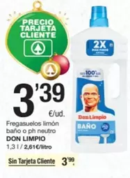 Don Limpio - Fregasuelos Limon Baño O Ph Neutro