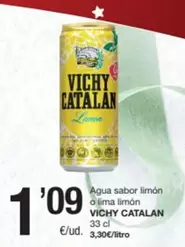 Vichy Catalán - Agua Sabor Limon O Lima Limon