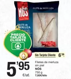 nos - Filetes De Merluza Sin Piel