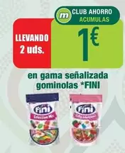 Fini - En Gama Señalizada Gominolas