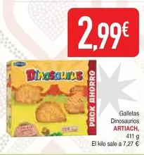 Artiach - Galletas Dinosaurios