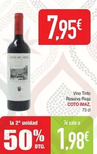 Coto de Imaz - Vino Tinto Reserva Rioja