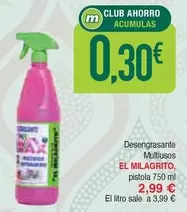 El Milagrito - Desengrasante Multiusos Pistola