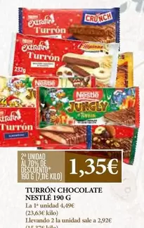 Nestlé - Turrón Chocolate