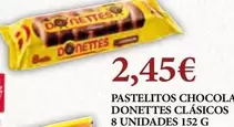 Donettes - Pastelitos Chocolas