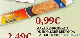 Ifa Eliges - Masa Refrigerada De Hojaldre Redonda