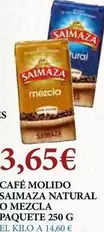 Saimaza - Café Molido Natural O Mezcla