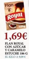 Royal - Flan Con Azucar Y Caramelo Estuche