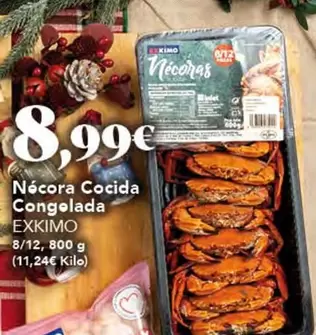 Exkimo - Nécora Cocida Congelada