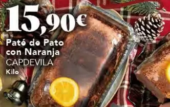 Capdevila - Paté De Pato Con Naranja