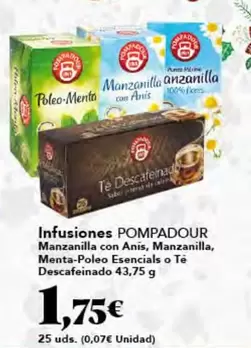Pompadour - Infusiones