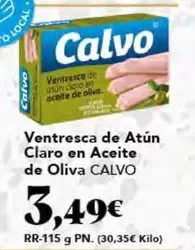 Calvo - Ventresca De Atun Claro En Aceite De Oliva