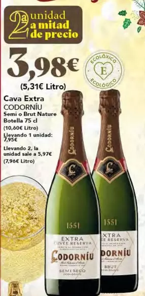 Codorniu - Cava Extra