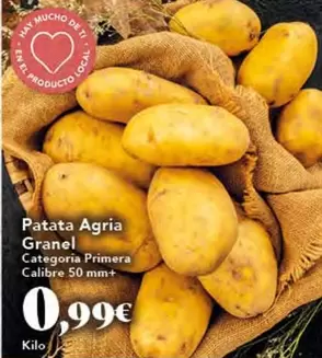 Patata Agria Granel