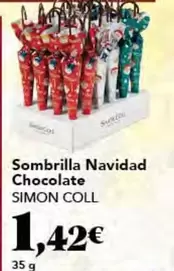 Simon - Sombrilla Navidad Chocolate