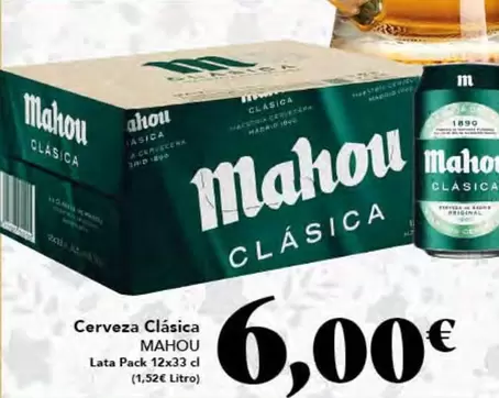 Mahou - Cerveza Clasica