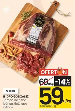 Isidro Gonzalez - Jamón De Cebo Ibérico, 50% Raza Ibérica 