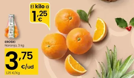 Eroski - Naranja