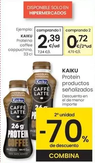 Kaiku - Proteína Coffee Cappuchino