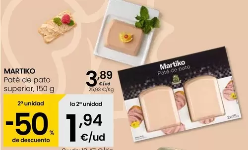 Martiko - Paté De Pato Superior
