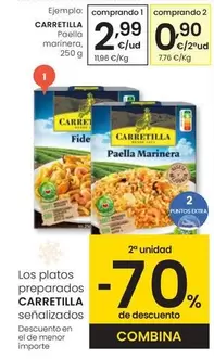 Carretilla - Paella Marinera, 250 G