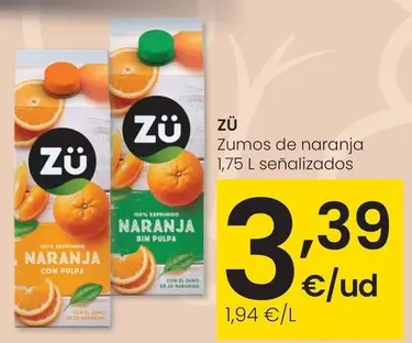 Zü - Zumos De Naranja