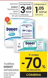 Dodot - Toallitas De Bebe Con Aloe