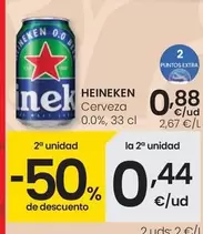 Heineken - Cerveza 0.0% 33cl