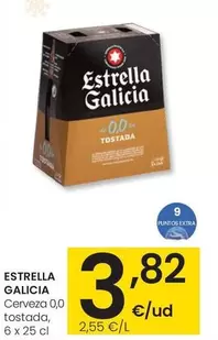 Estrella Galicia - Cerveza 0,0 Tostada