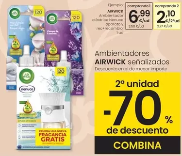 Air Wick - Ambientador Electrico Nenuco Aparati Y Rec+Recambio