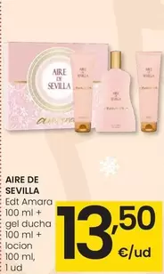 Aire de Sevilla - Edt Amara + Gel Ducha + Locion