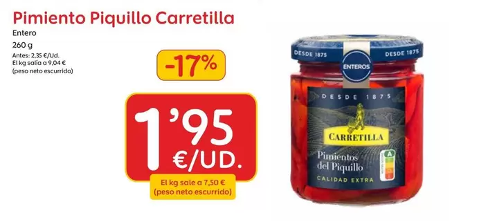Carretilla - Pimiento Piquillo