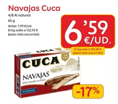 Cuca - Navajas