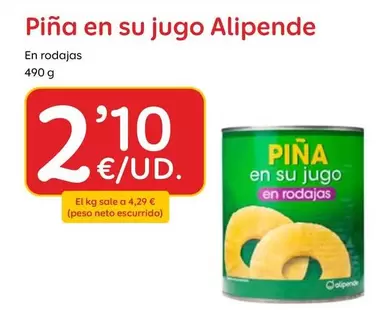Alipende - Piña En Su Jugo