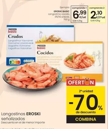 Eroski Basic - Langostino Cocido