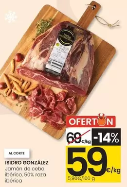 Isidro Gonzalez - Jamón De Cebo Ibérico, 50% Raza Ibérica